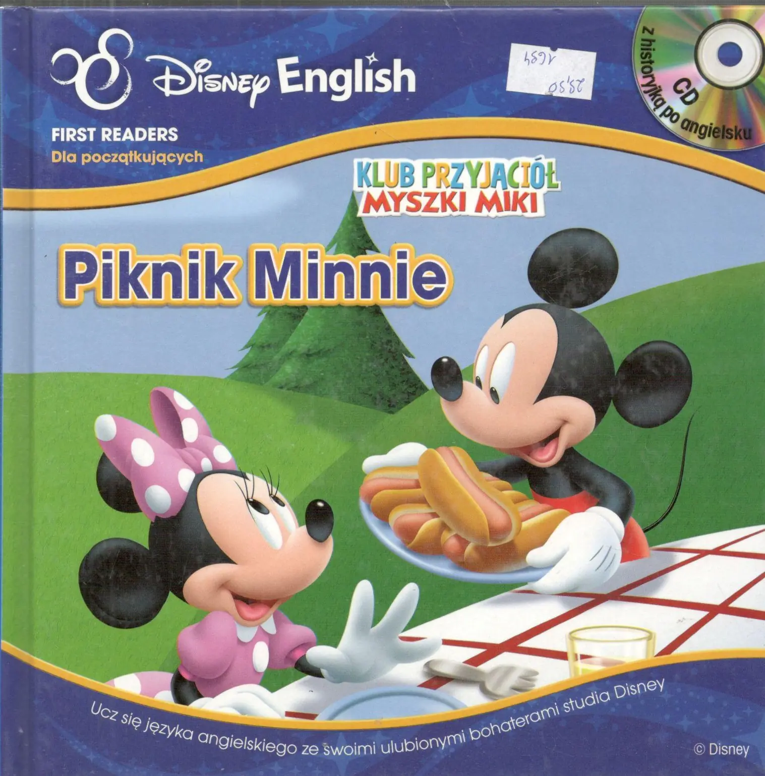 Książka - Piknik Minnie/Dalej, Goofy, dalej. Klub Przyjaciół Myszki Miki + CD