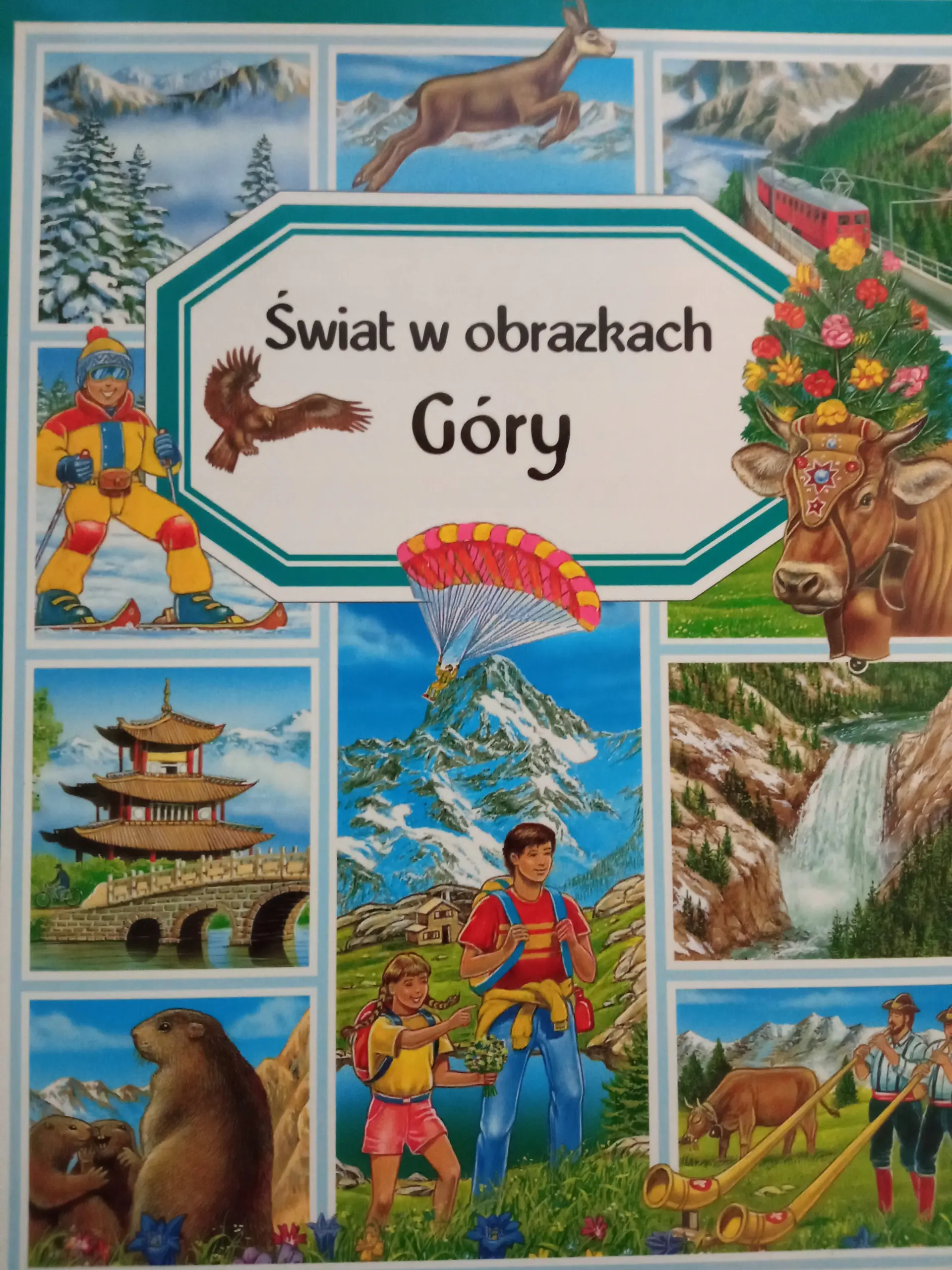Książka - Świat w obrazkach - Góry BR