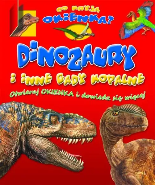 Książka - Dinozaury i inne gady kopalne Co kryją okienka?
