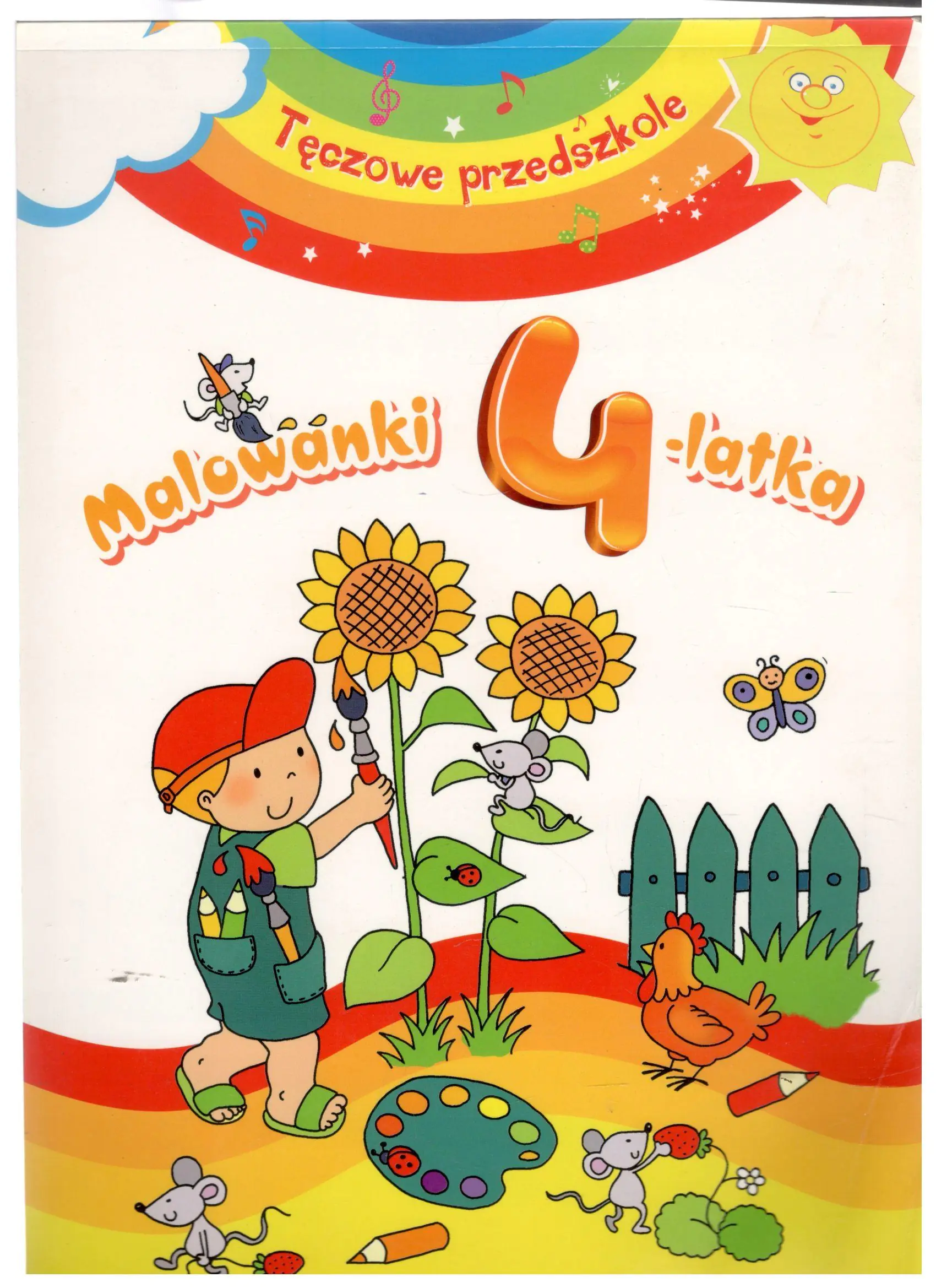Książka - Tęczowe przedszkole. Świat 3-latka