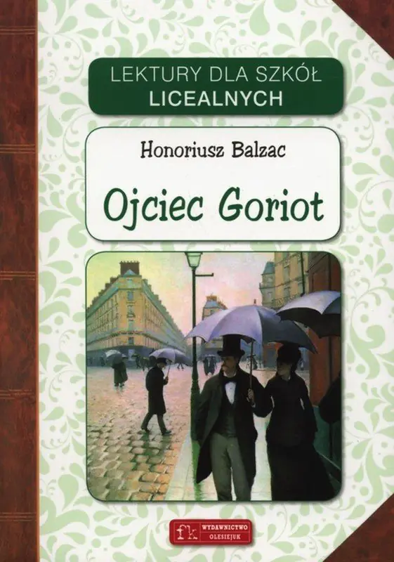Książka - Lektury - Ojciec Goriot