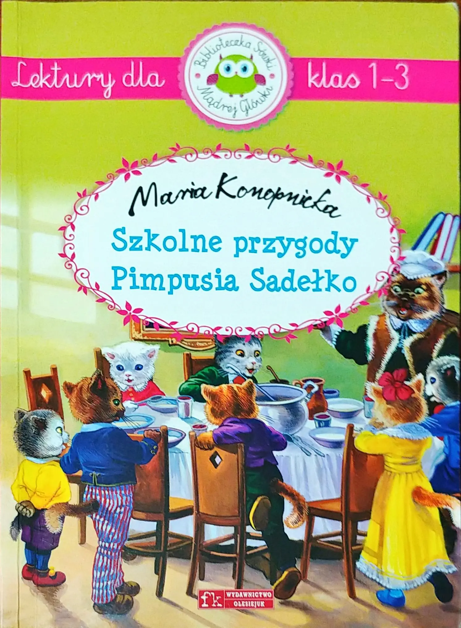 Książka - Szkolne przygody Pimpusia Sadełko