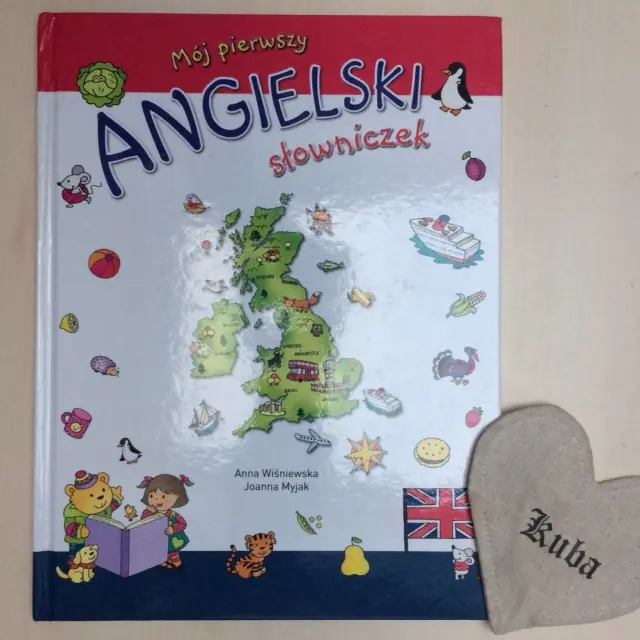 Książka - Mój pierwszy angielski słowniczek