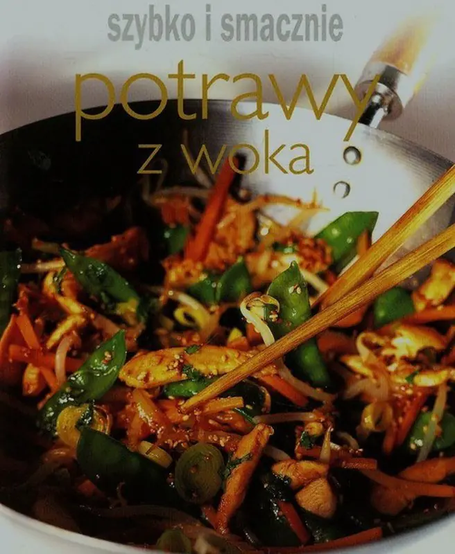 Książka - Potrawy z woka