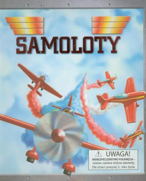 Książka - Samoloty pudełko