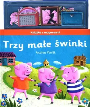 Książka - Książka z magnesami - Trzy małe świnki