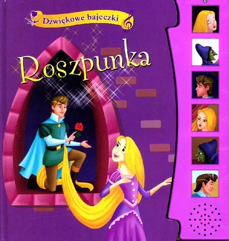 Książka - Dźwiękowe bajeczki. Roszpunka
