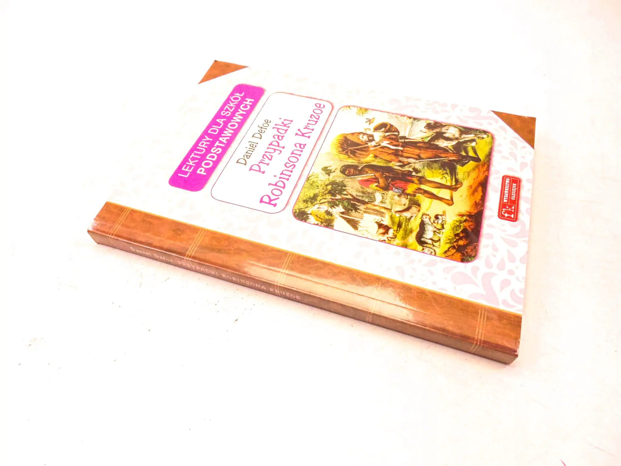 Książka - Przypadki Robinsona Kruzoe