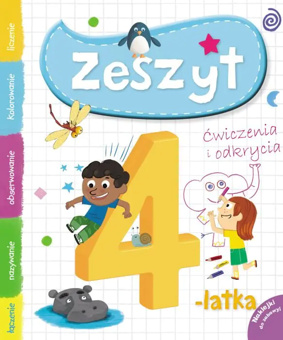 Książka - Zeszyt 4-latka. Ćwiczenia i odkrycia
