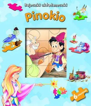 Książka - Bajeczki układaneczki. Pinokio