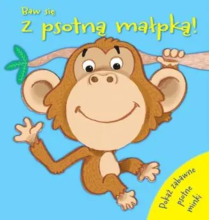 Książka - Baw się z psotną małpką