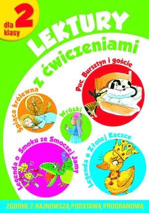 Książka - Lektury dla klasy 2 z ćwiczeniami