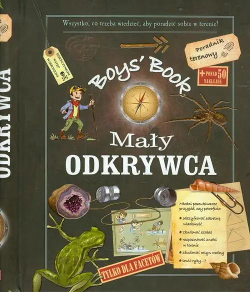 Książka - Boys Book. Mały odkrywca