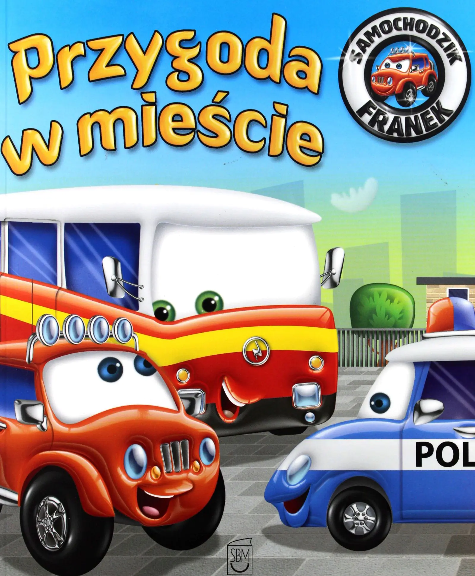 Książka - Samochodzik Franek. Przygoda w mieście