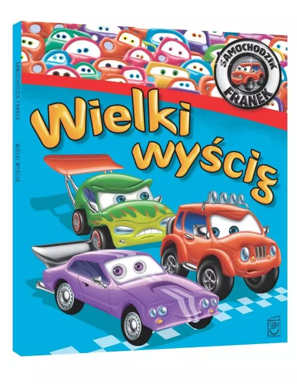 Książka - Samochodzik Franek. Wielki wyścig