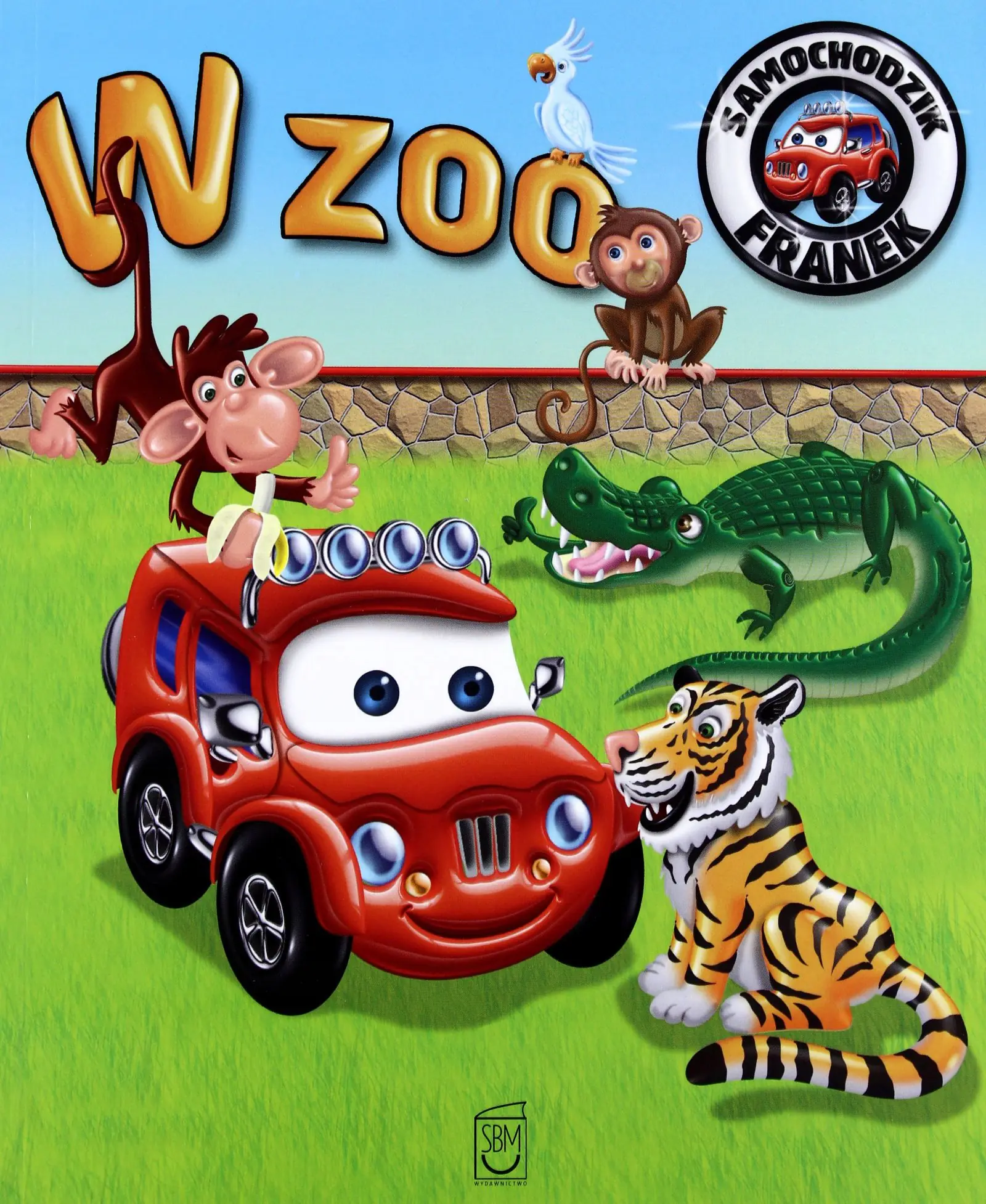 Książka - Samochodzik Franek. W zoo