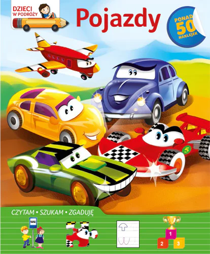 Książka - Pojazdy. Dzieci w podróży