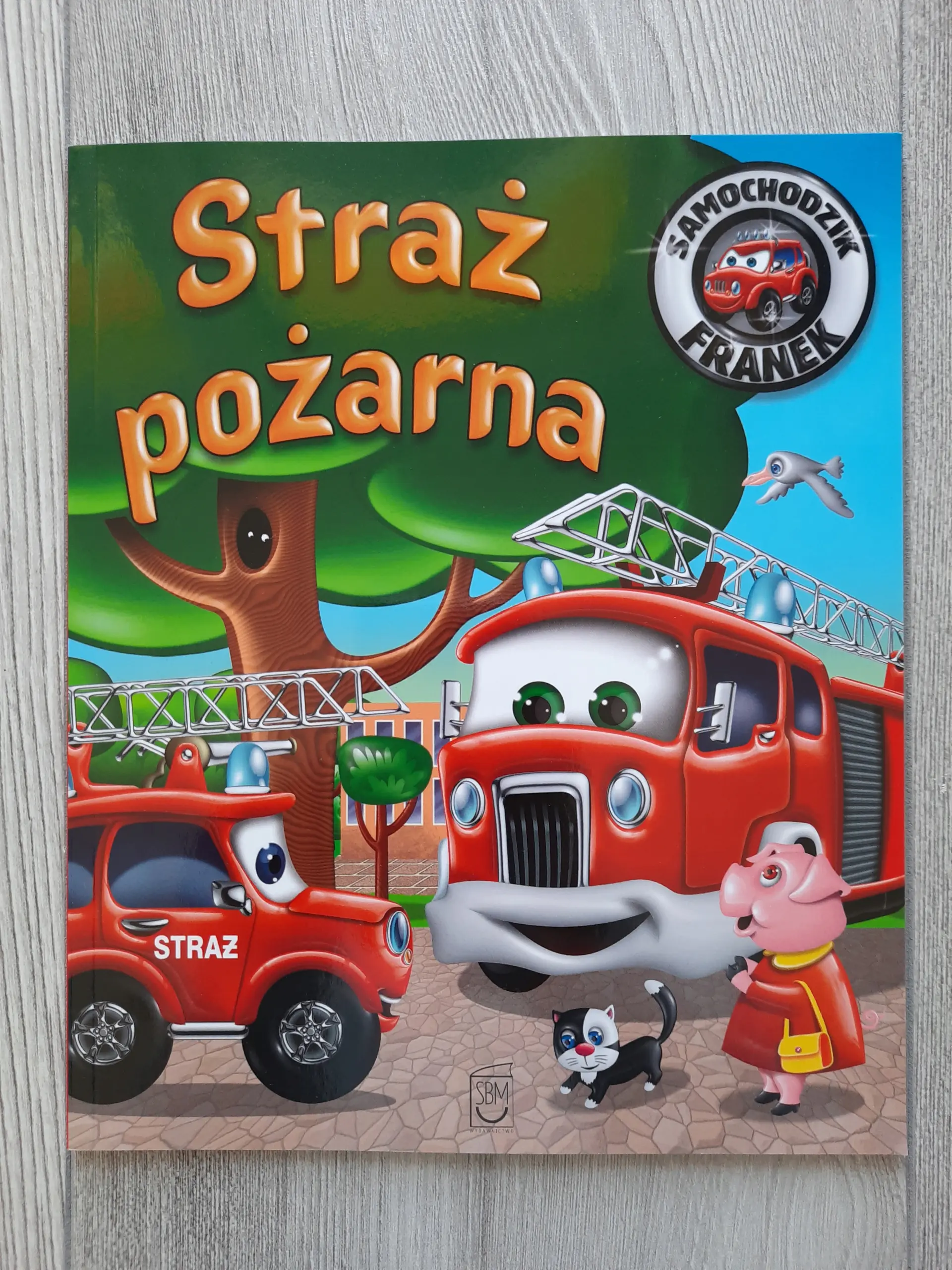 Książka - Samochodzik Franek. Straż pożarna