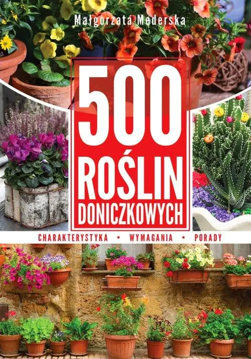 Książka - 500 roślin doniczkowych