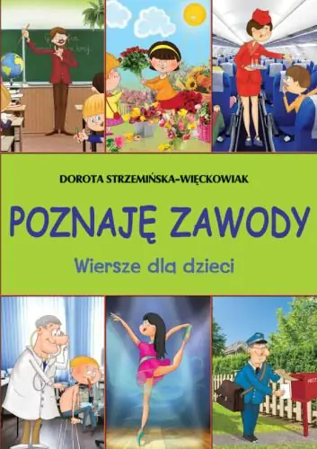 Książka - Poznaję zawody. Wiersze dla dzieci