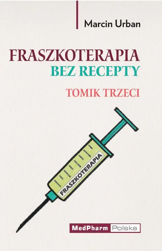 Książka - Fraszkoterapia bez recepty. Tomik 3