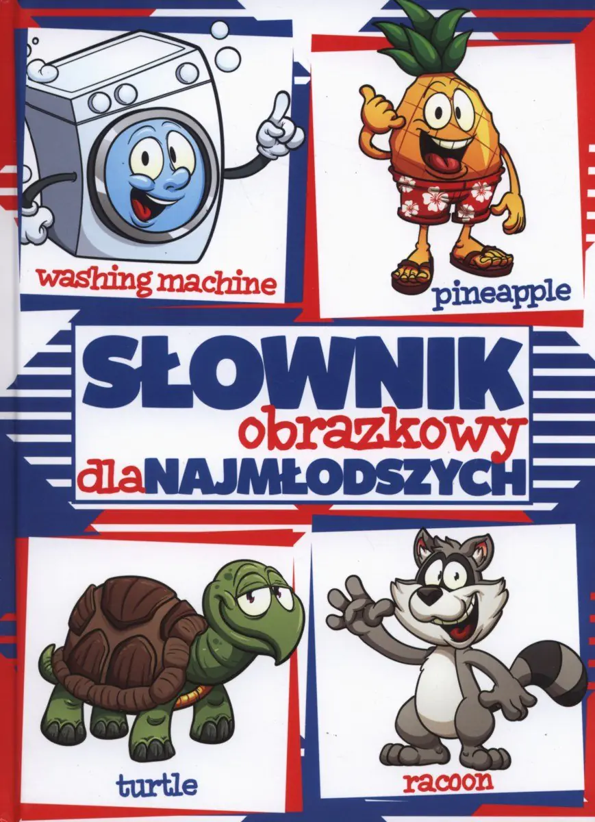 Książka - Słownik obrazkowy dla najmłodszych. Angielski