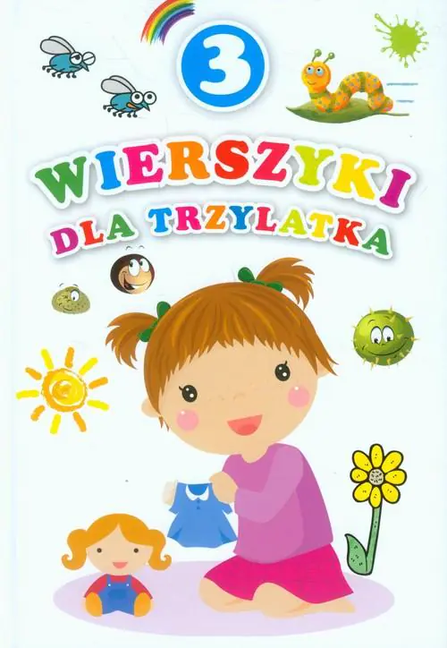 Książka - Wierszyki dla trzylatka