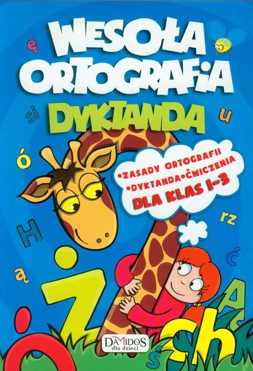 Książka - Wesoła ortografia. Dyktanda dla klas 1-3