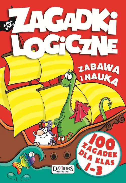 Książka - Zagadki logiczne. 100 zagadek dla klas 1-3