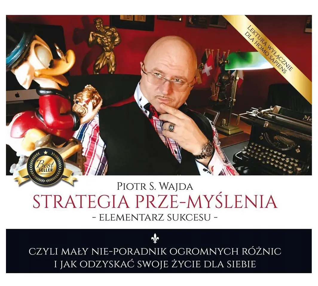Książka - Strategia prze-myślenia. Elementarz sukcesu czyli mały nie-poradnik ogromnych różnic i jak odzyskać swoje życie dla siebie