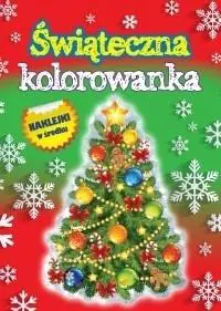 Książka - Świąteczna kolorowanka