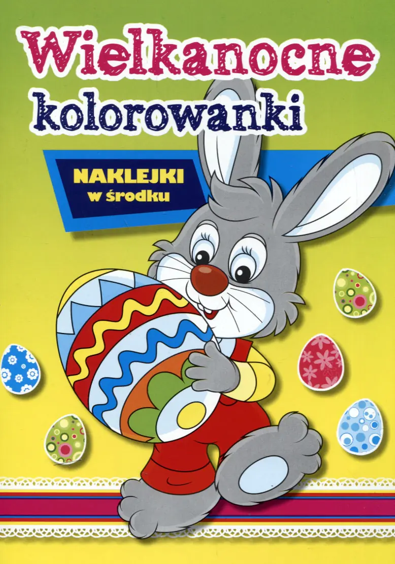 Książka - Wielkanocne kolorowanki n