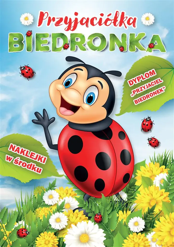 Książka - Przyjaciółka biedronka