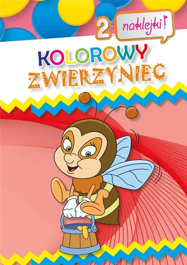 Książka - Kolorowy zwierzyniec 2