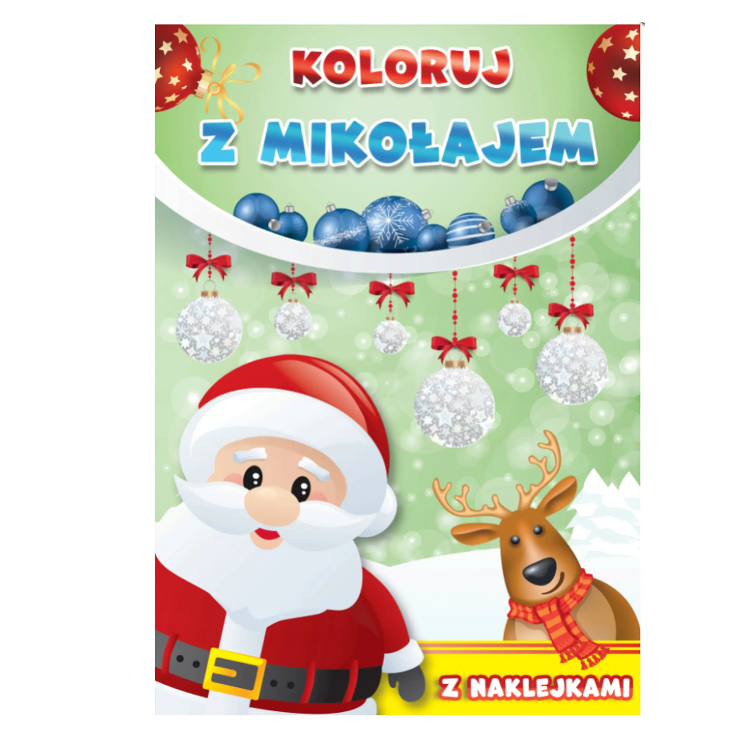 Książka - Koloruj z Mikołajem