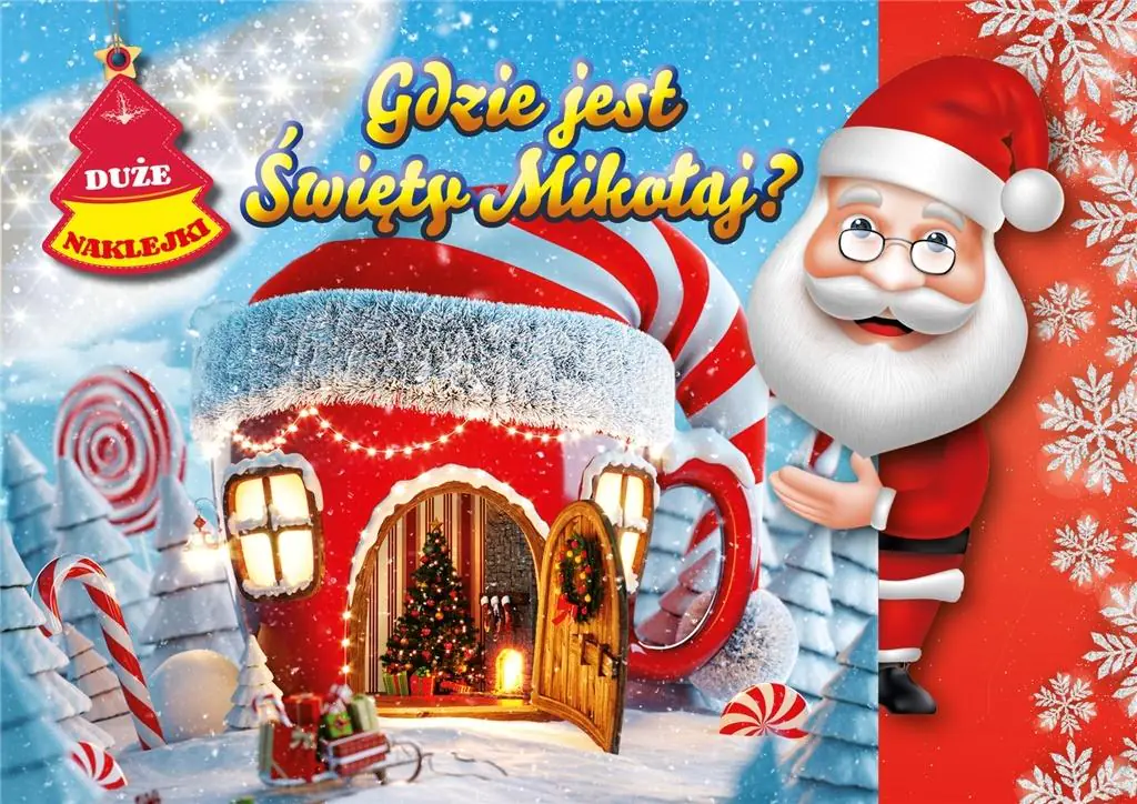 Książka - Gdzie jest Święty Mikołaj?
