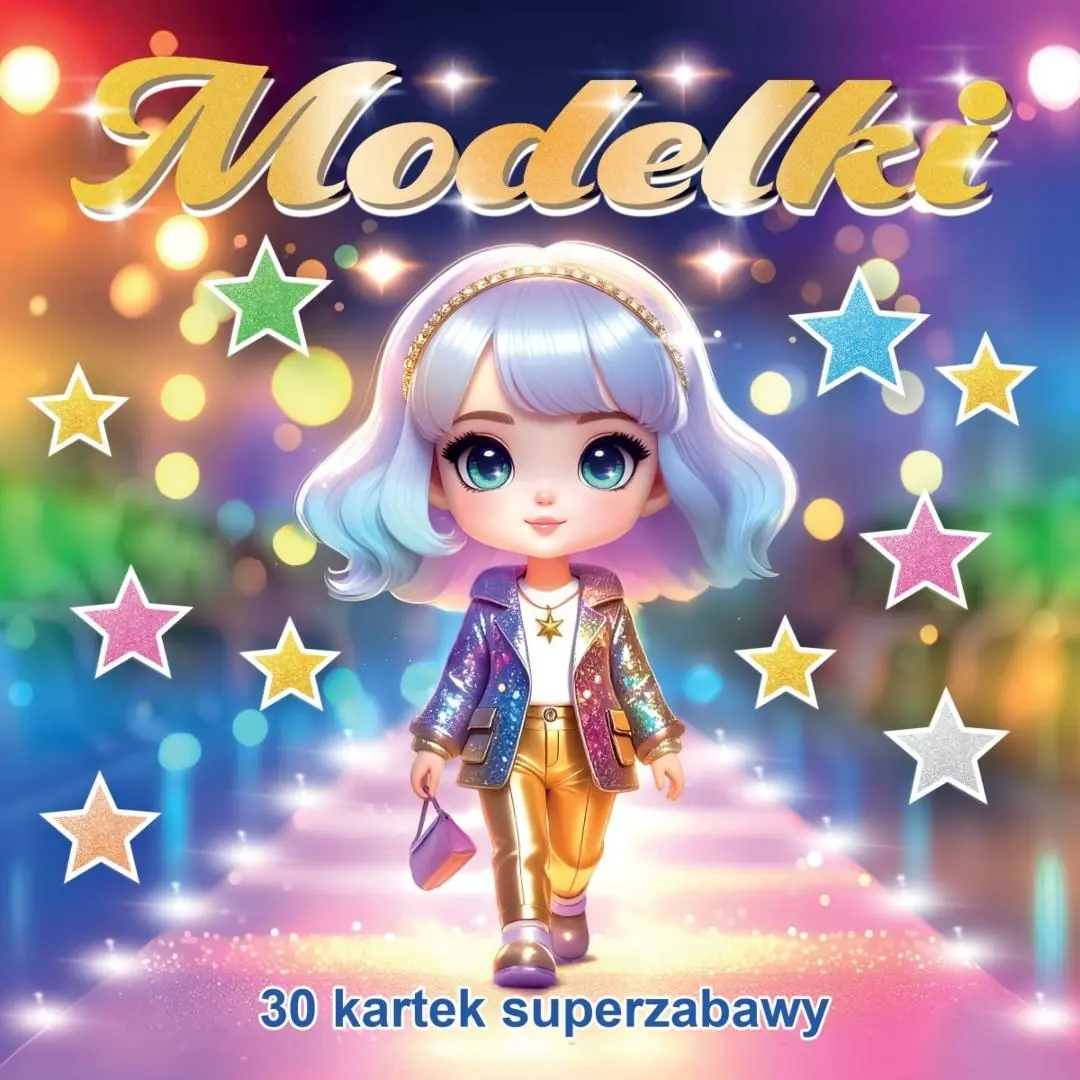 Książka - 30 kartek super zabawy. Modelki