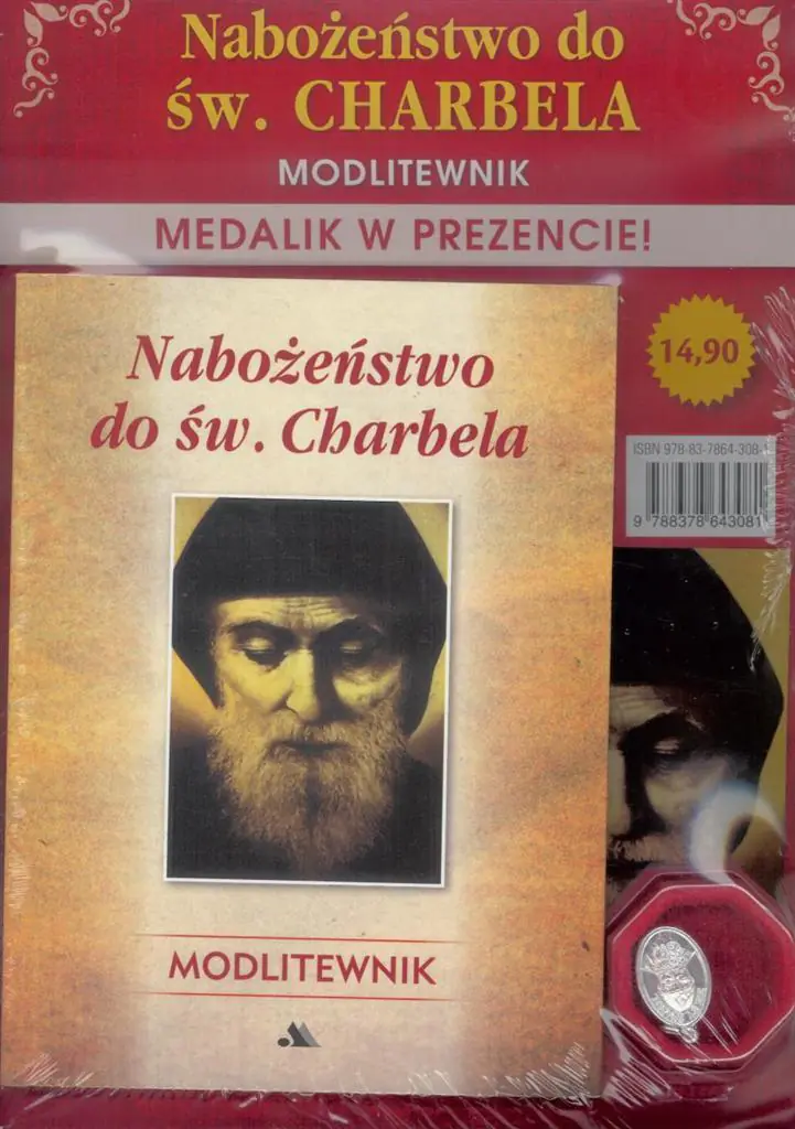 Książka - Nabożeństwo do św. Charbela z medalikiem