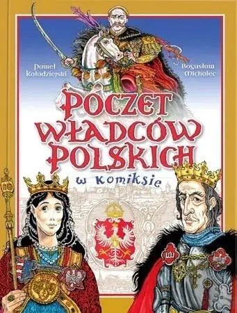 Książka - Poczet władców polskich w komiksie
