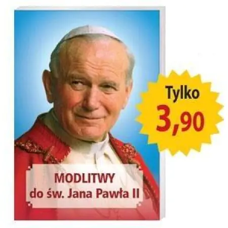 Książka - Modlitwy do św. Jana Pawła II