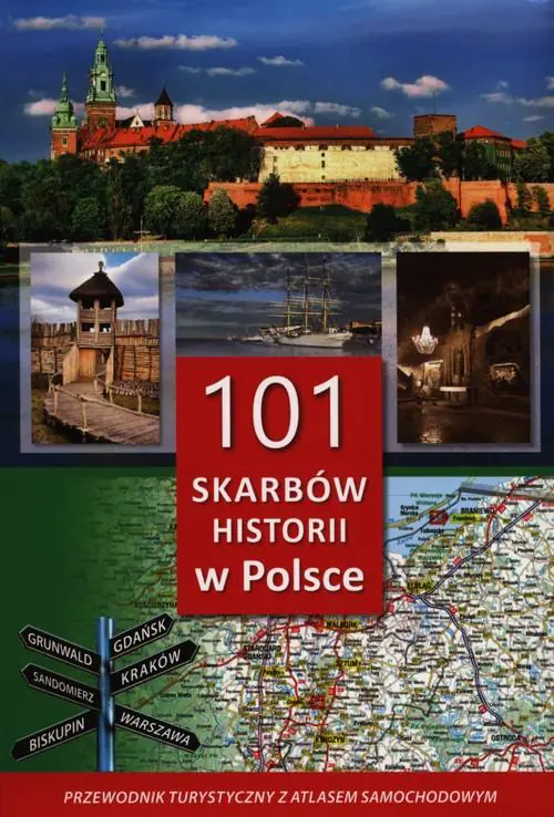 Książka - 101 skarbów historii w Polsce
