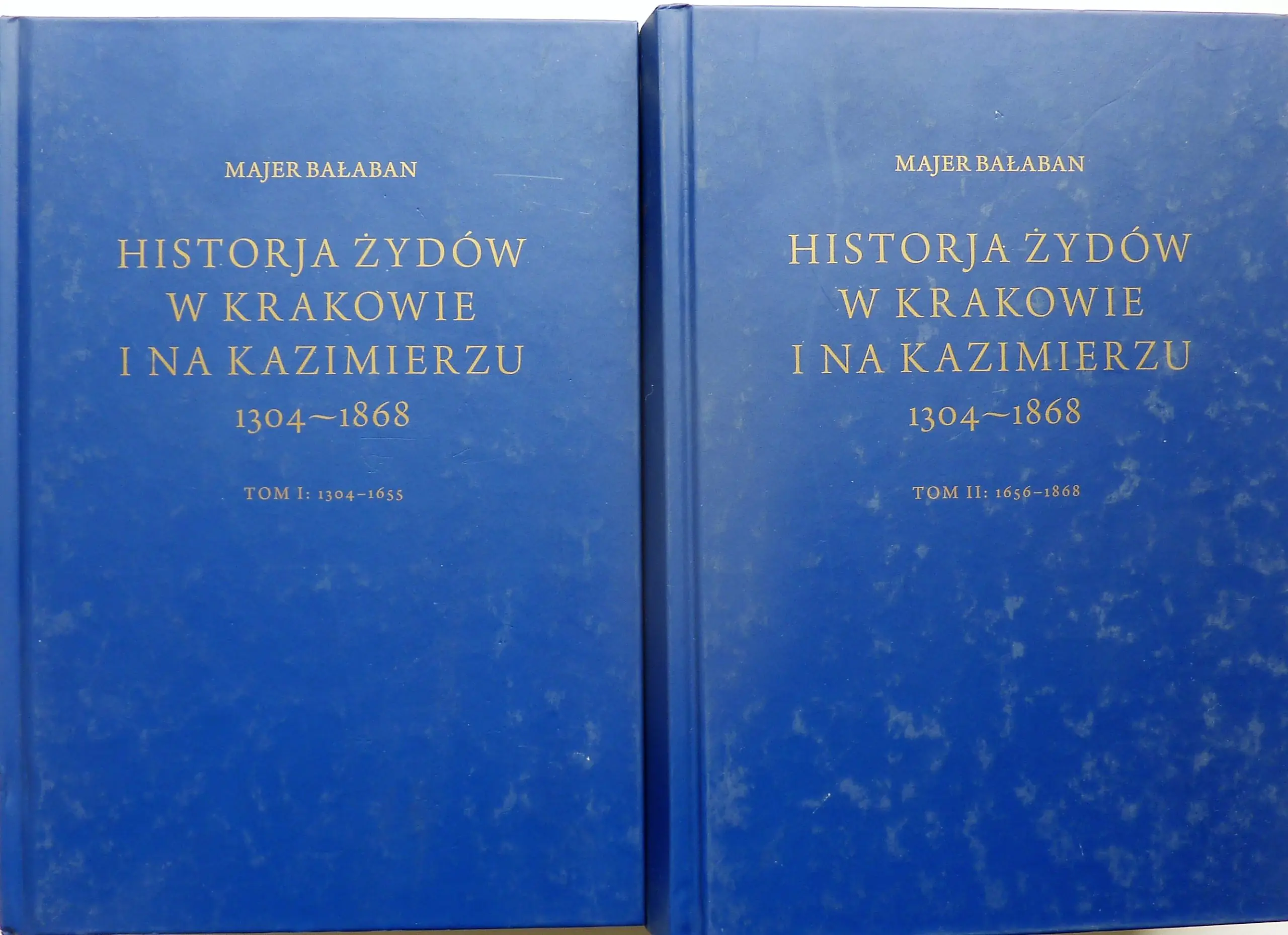 Książka - Historia Żydów w Krakowie i na Kazimierzu. Tom 1-2