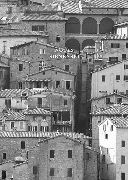 Książka - Notes Sieneński