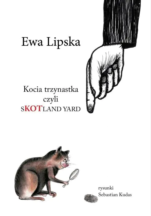Książka - Kocia trzynastka czyli skotland yard