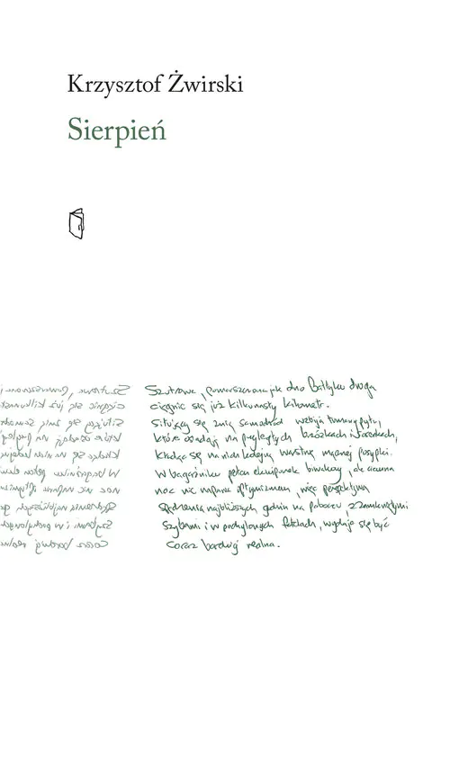 Książka - Sierpień