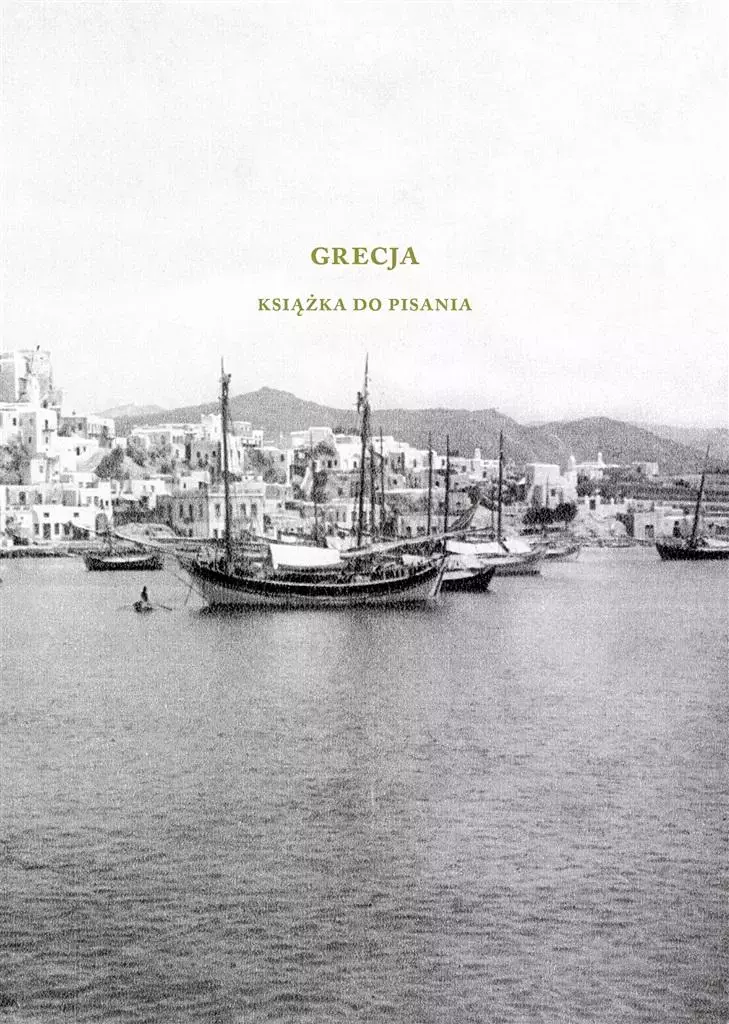 Książka - Grecja. Książka do pisania