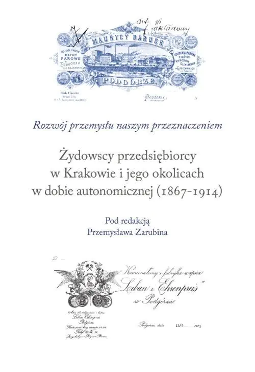Książka - Żydowscy przedsiębiorcy w Krakowie...