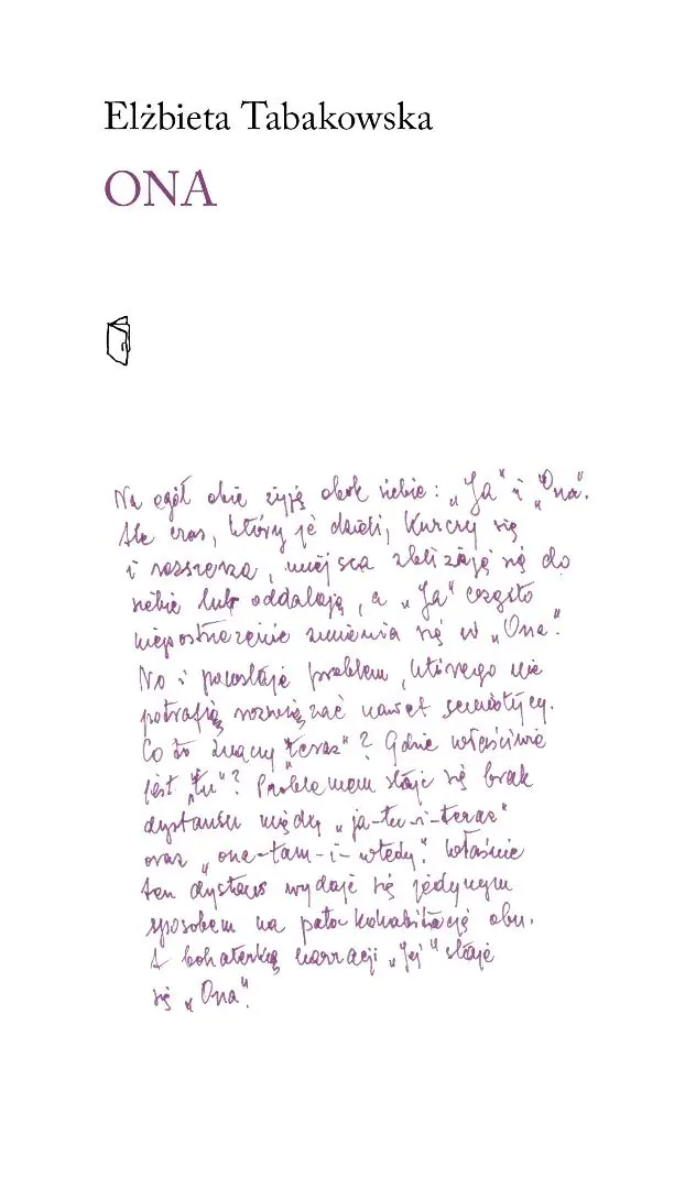Książka - Ona