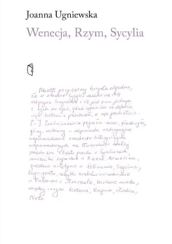 Książka - Wenecja, Rzym, Sycylia
