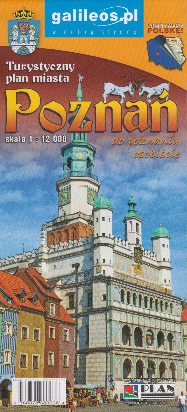 Książka - Plan miasta - Poznań 1:12 000